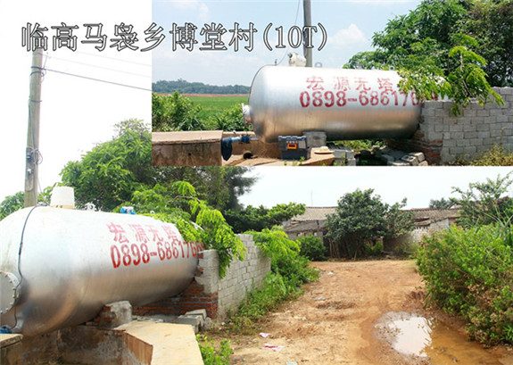 臨高馬裊鄉博堂村（銀粉鋼制10x1）